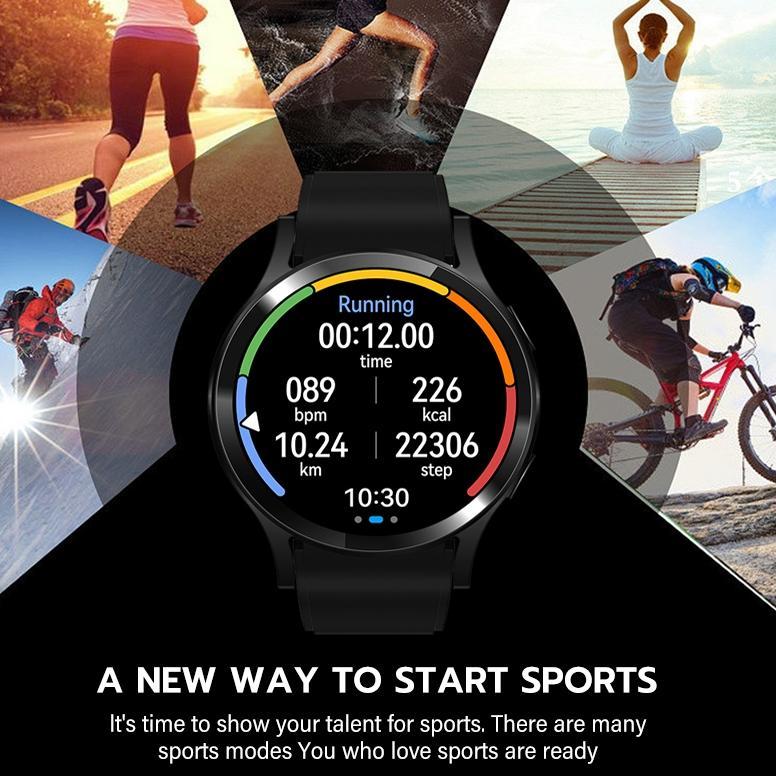 HEMAT` RECOMMENDED JOVITECH SMARTWATCH FULL HD 1.39 INCH IPS BLUETOOTH COLOR CIRCLE SPORTS JAM TANGA