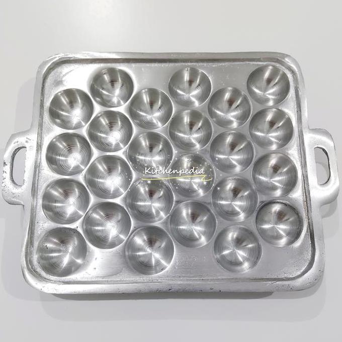 Cetakan Loyang Takoyaki Kue Cubit Unyil Martabak Telor Mini