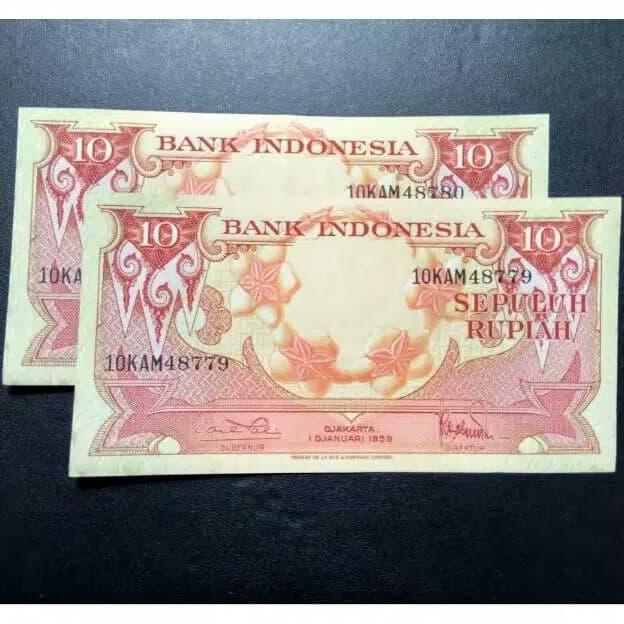 LanjAYa- Paket premium A uang kuno kertas 20 rupiah