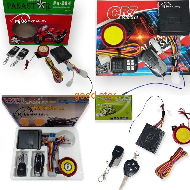 Alarm Motor MGV/Cr7/Panastar/Tss.Pengaman motor