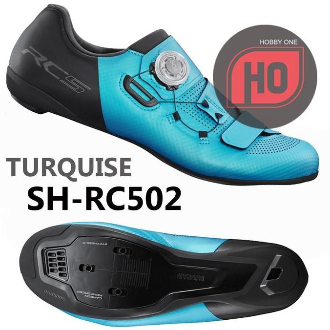 Promo SHIMANO RC5W SH-RC502 WOMEN TURQUOISE - Sepatu Cleat Road Bike Diskon
