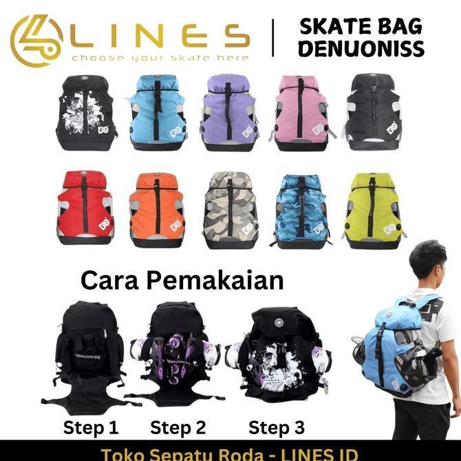 SKATE BAG DC MEDIUM INLINE SKATE / TAS SEPATU RODA DC rez