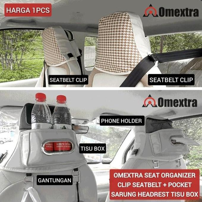 Promo Headrest Calya Sigra Brio Satya Wuling Binguo Tisu Box Wuling Air Ev Sarung Jok Sport Jok Poco