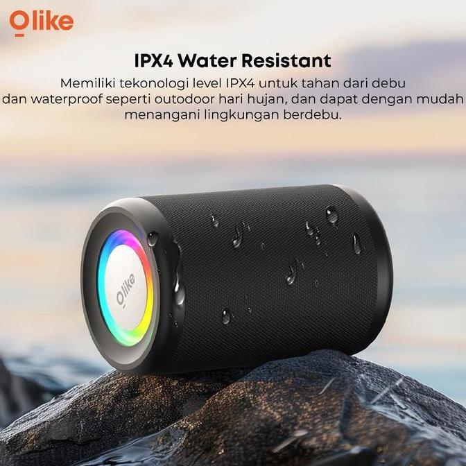 Mild.Stander - Olike Sf9 Speaker Bluetooth Led Light Hd Audio Bass Max Ipx4 Bt 5.3 Original