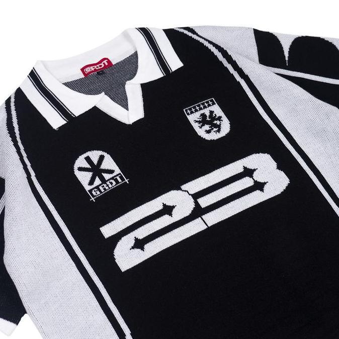 GRDT - Majesty Boxy Knitwear Jersey Black Sport Rajut Acrylic Adem Lembut