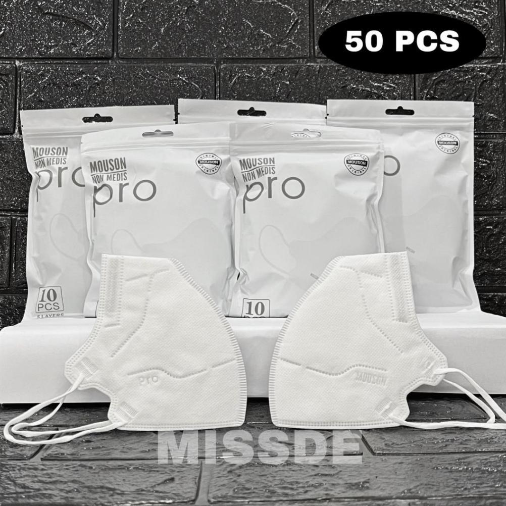 StockNEWS- MASKER KN95 PRO MOUSON ISI 50 PCS