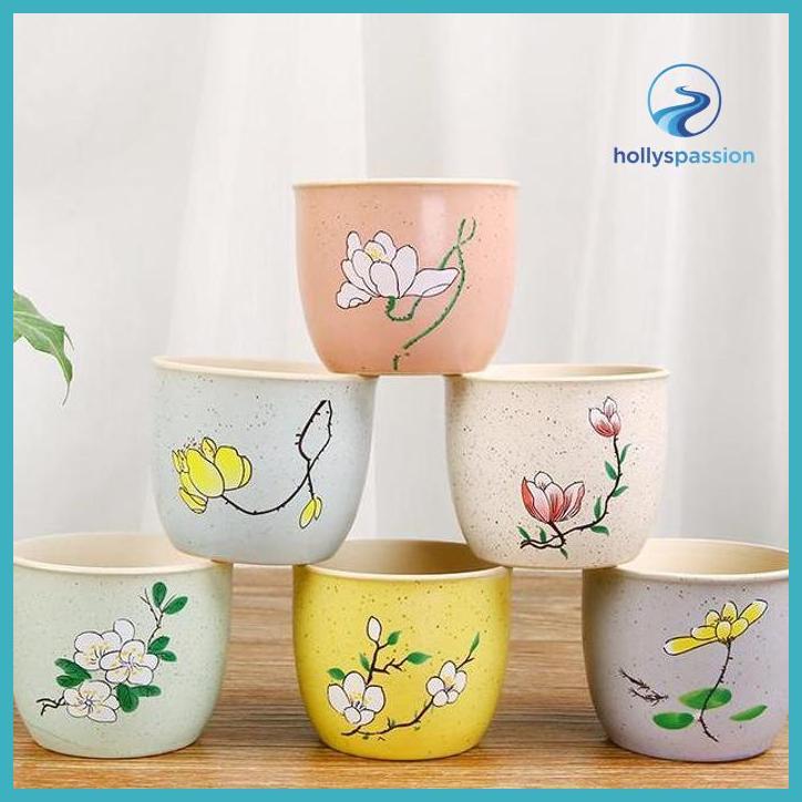 (ORI) POT KEMBANG KERAMIC HANDMADE VAS BUNGA MINI LOVELY DESIGN 223-88 KERAMIK KECANTIKAN PESTA DEKO