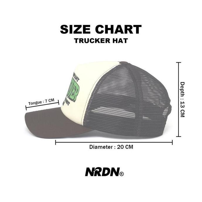 Bisainstan- Nrdn Clothing Hat  Undercover Trucker Hat Topi