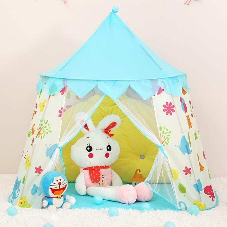 NEW TENDA ANAK-ANAK TENDA ULANG TAHUN RUMAH KECIL KASTIL PUTRI TENDA  LUKIS ANAK DALAM RUANGAN