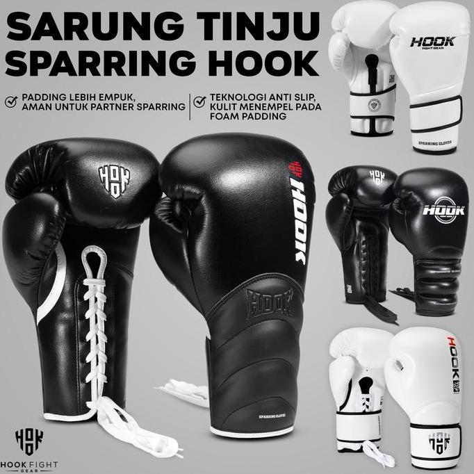 Sparring Gloves Hook Spiral, Sarung Tinju Sparring, Sarung Tinju Hook