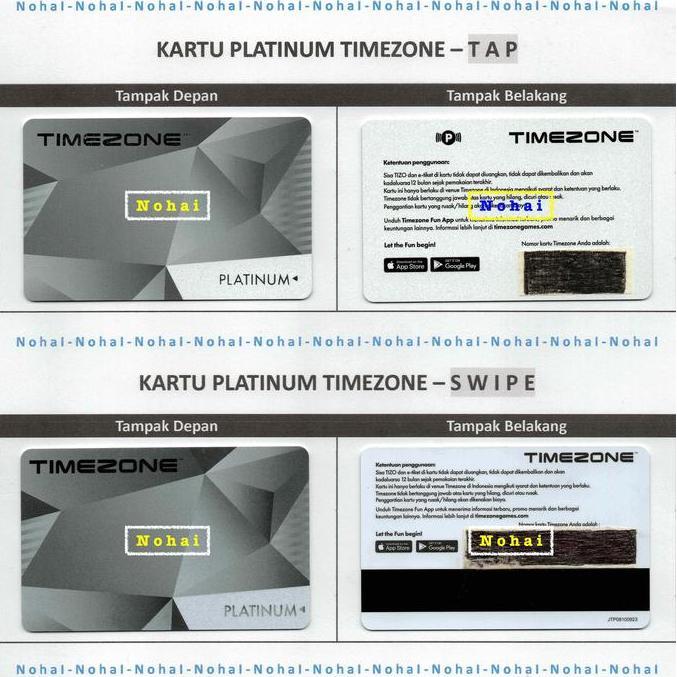 KARTU POWER CARD TIKET TIMEZONE TICKET PLATINUM KODE 910