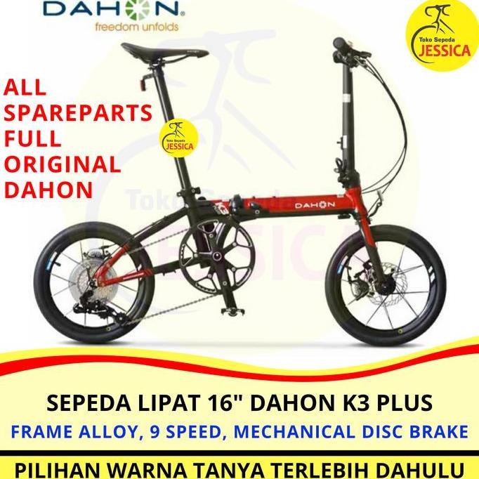 Terlaris Sepeda Lipat 16 Dahon K3 Plus