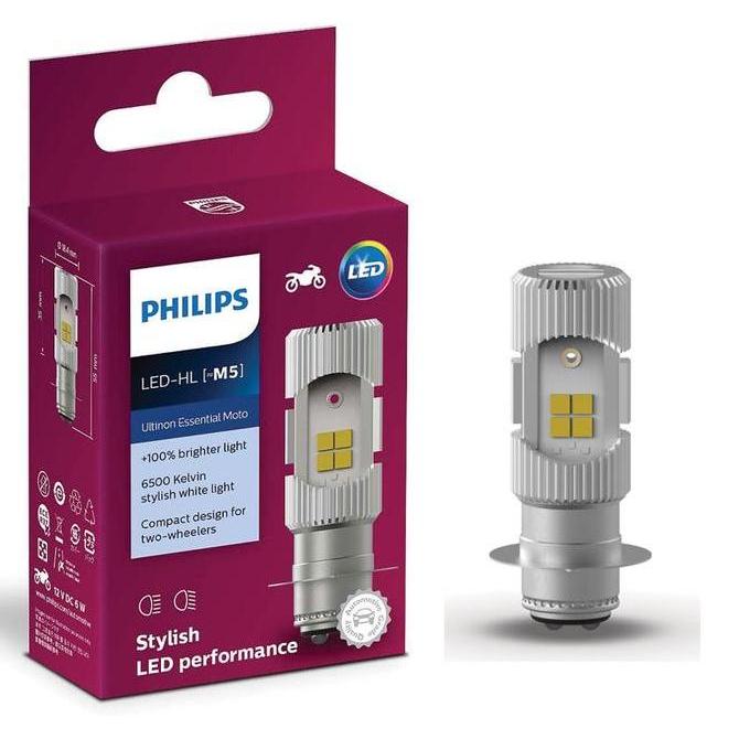 Lampu Depan Motor Led Philips 2 Sisi Led-Hl M5 Hs1 Original 100% Harga Spesial