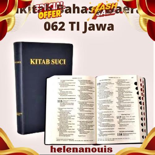Alkitab Kristen Bahasa Jawa Besar TB 062 LAI Kitab Suci Injil Diskon