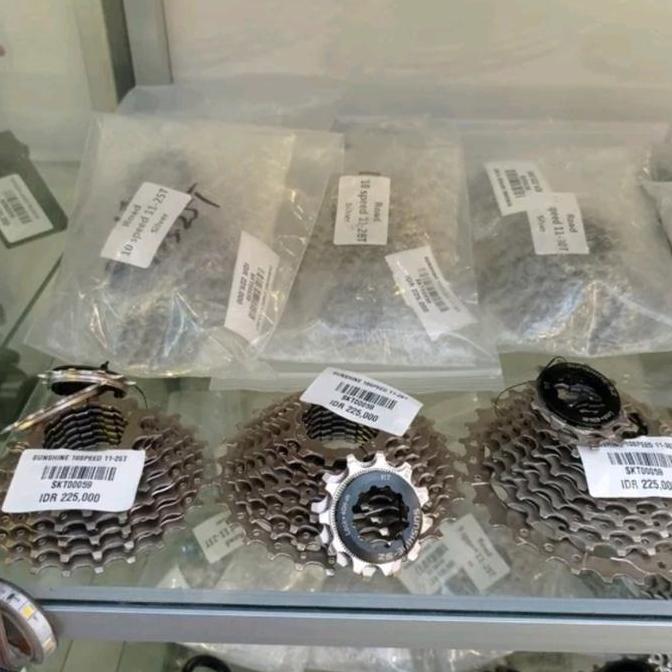 Promo Sprocket shunsine 10 speed 11-25/28/30T Diskon