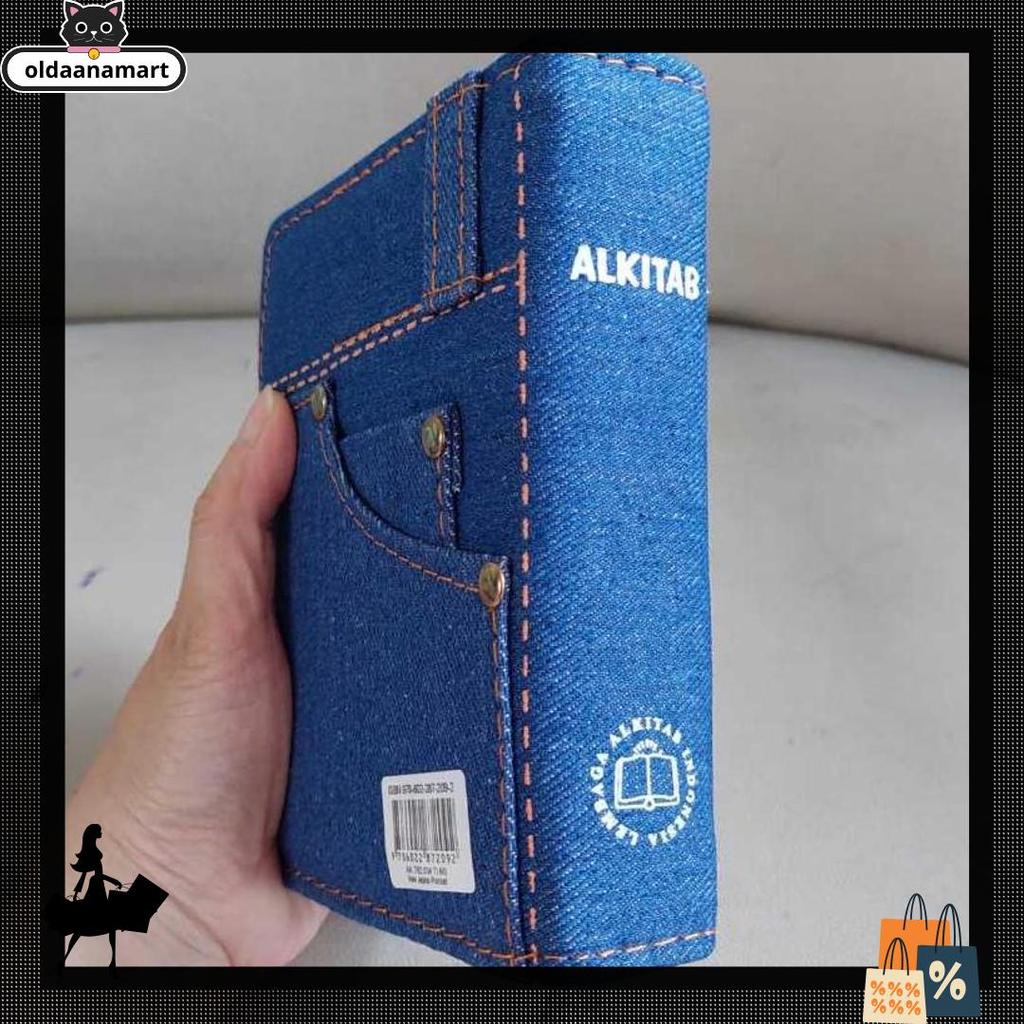 Alkitab Kristen Kecil Sampul TB2 034 Jeans Pocket Terjemahan Baru 2 LAI Anak Mini LAI Teratas