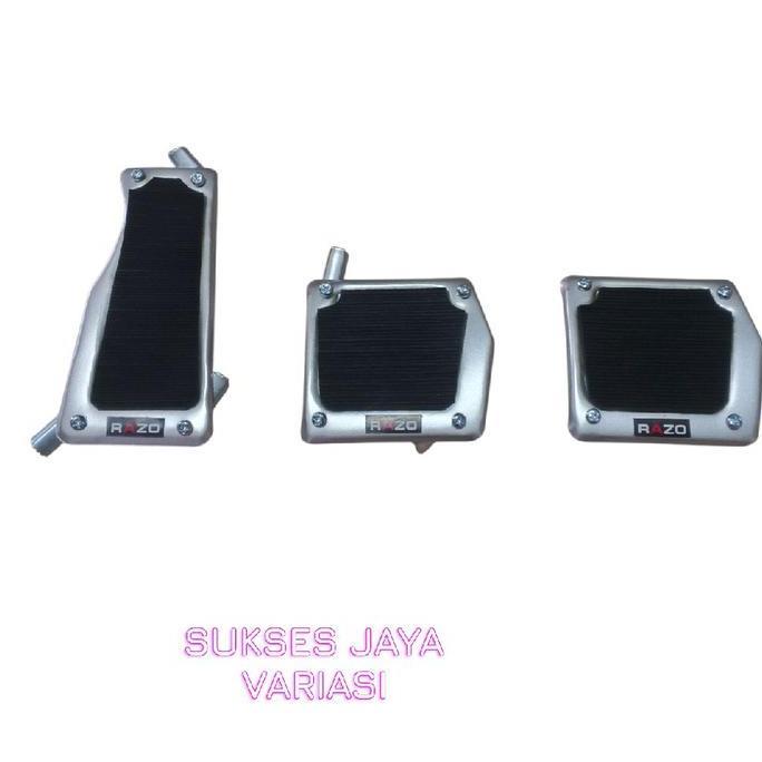 Pedal Gas Mobil Manual Cover Pedal Gas Rem Kopling Mobil Motif Razo Car Karet Best Quality