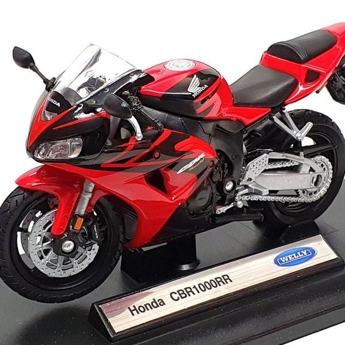 Die Cast Welly 1/18 Diecast Motor Honda Cbr1000Rr Harga Khusus