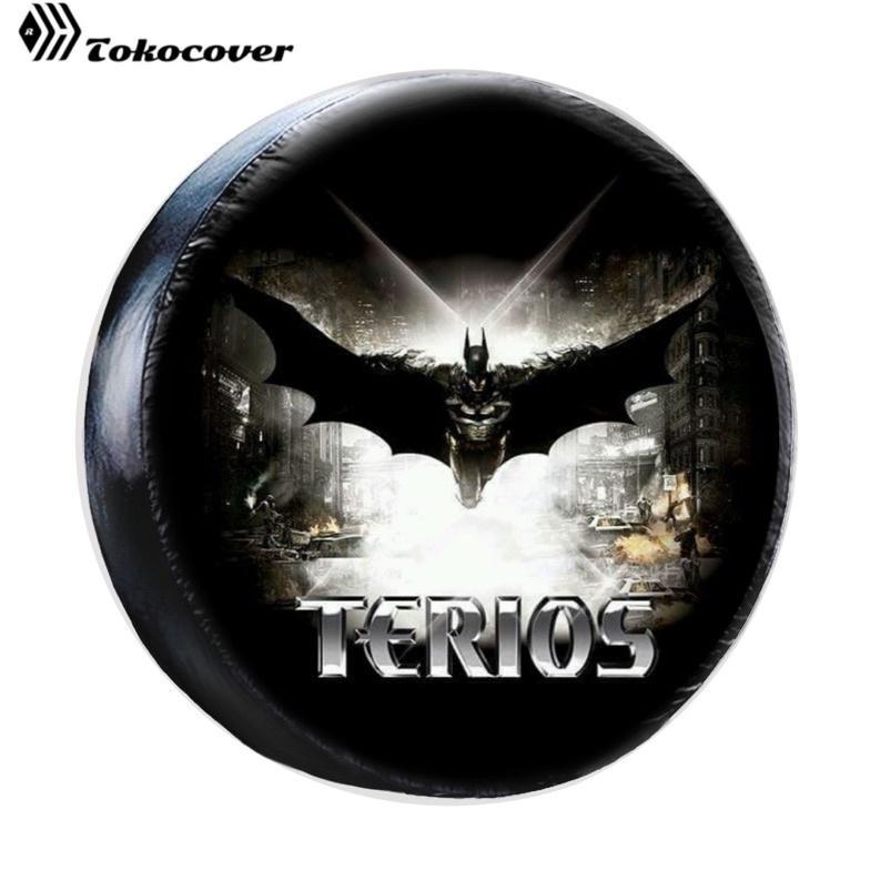 Tutup Cover Ban Sarung Ban Serep Terios Daihatsu Pelindung Ban mobil Cadangan Batman