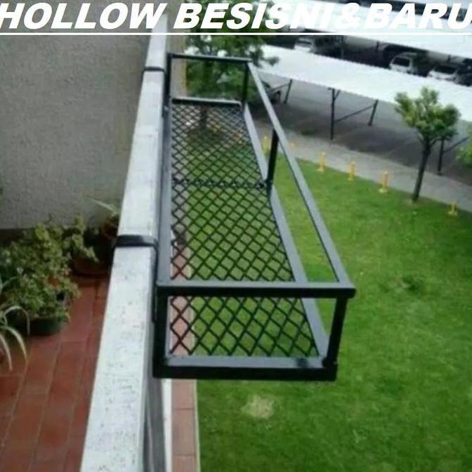 RAK BALKON MINIMALIS/GANTUNGAN POT BUNGA BALKON/GANTUNGAN BALKON MINIMALIS Besi