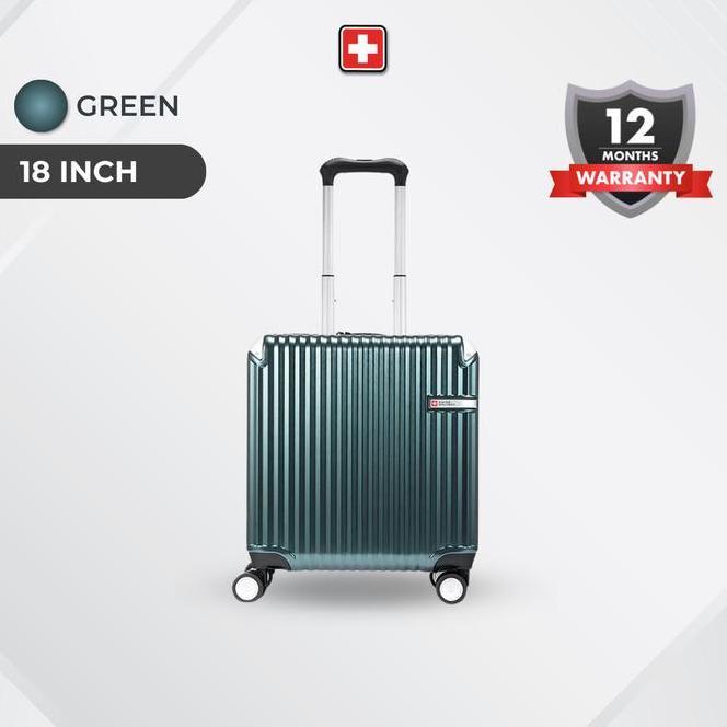 Swiss Military Koper Solio Green Koper Kabin 18 Inch