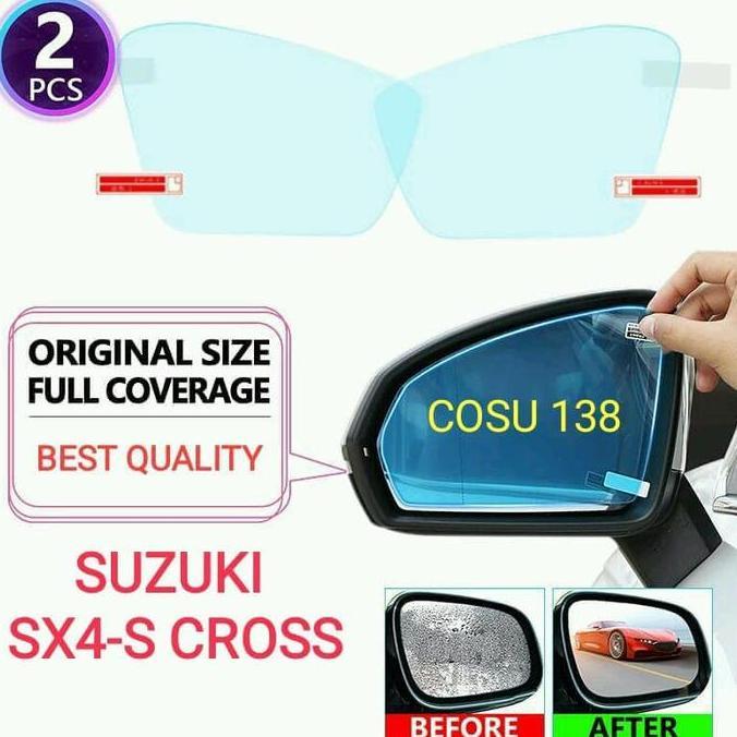 KACA FILM SPION ANTI FOG EMBUN KABUT AIR HUJAN SUZUKI SX4 S CROSS