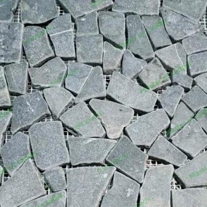 Best- Kris Stone Deck Tile Deck Taman Tile Outdoor 30x30 cm Batu Hitam