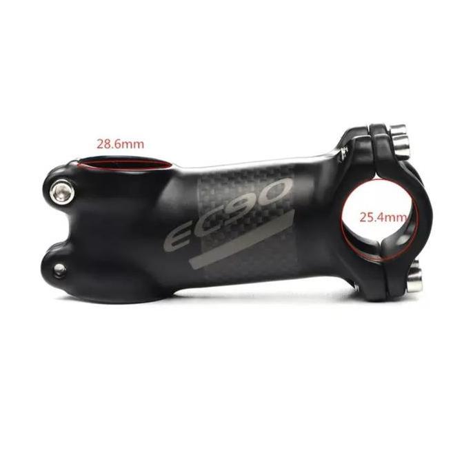 Promo EC90 Stem Size 25.4mm Alloy Carbon Handlebar Stem Sepeda Pushbike Balance Bike BMX Diskon
