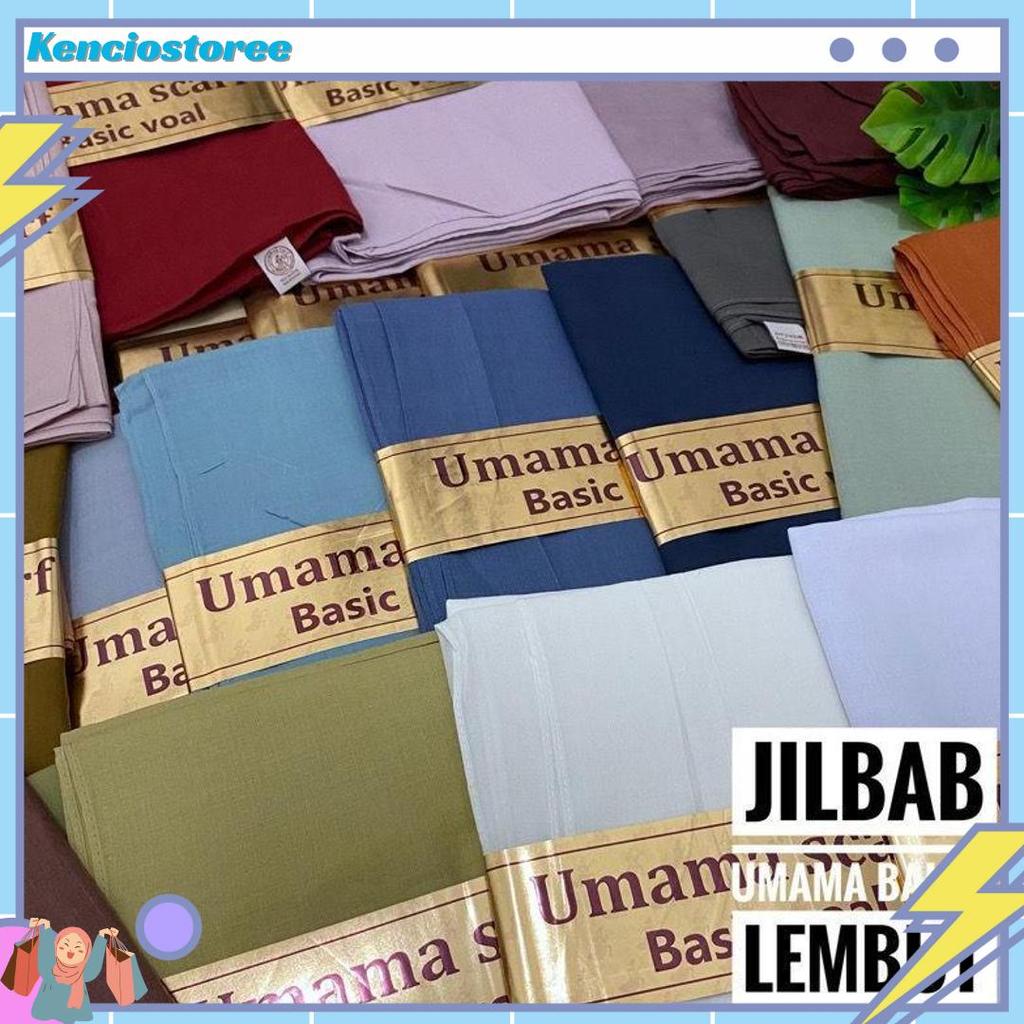 Umama Scarf Kerudung Polos Jilbab Segi Empat Hijab Daily Use BASIC VOAL PREMIUM