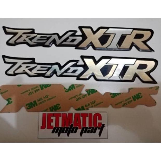 Emblem stiker Kymco Trend XTR