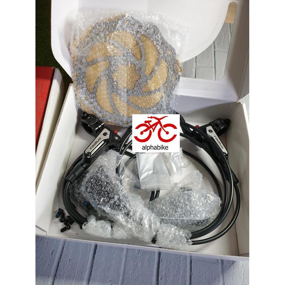 Rem Discbrake/Disc Brake/Cakram Sepeda Hidrolik/Hydraulic Radius M860 Original Dan Terpercaya