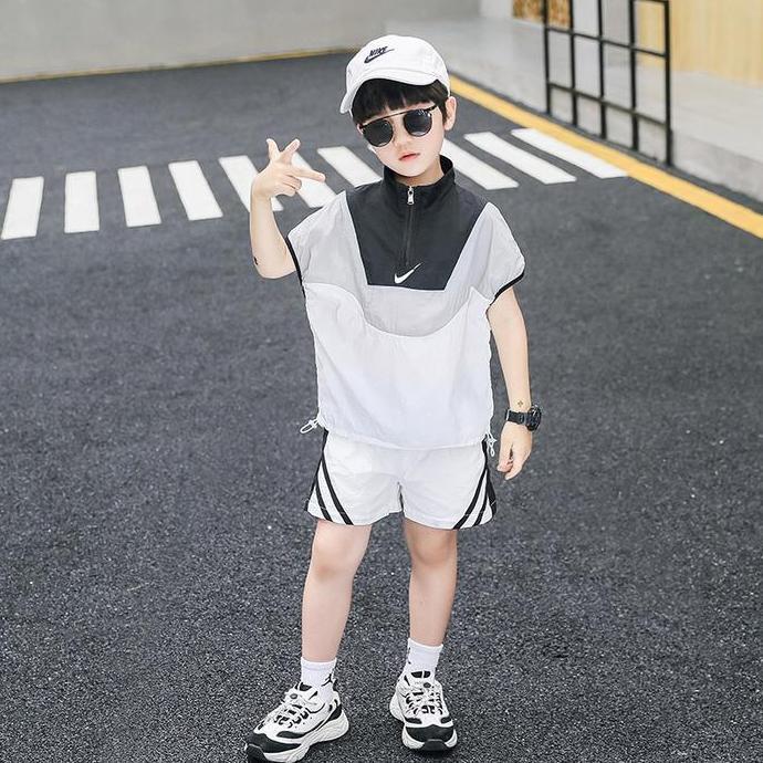 N SET BAJU SETELAN SPORTY CASUAL ANAK COWOK FASHION IMPORT KEREN KOREA
