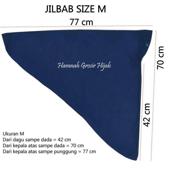 Best- JILBAB INSTAN BERGO kerudung size M PAD TALI ANAK bahan kaos sekolah