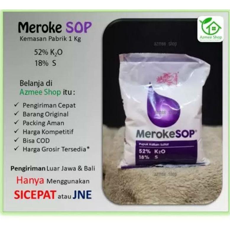 Promo Murah PUPUK MEROKE SOP