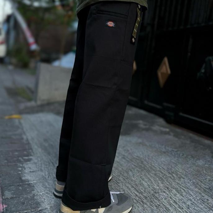 Dickies 85283 Loose Fit Double Knee Work Pants (Black)