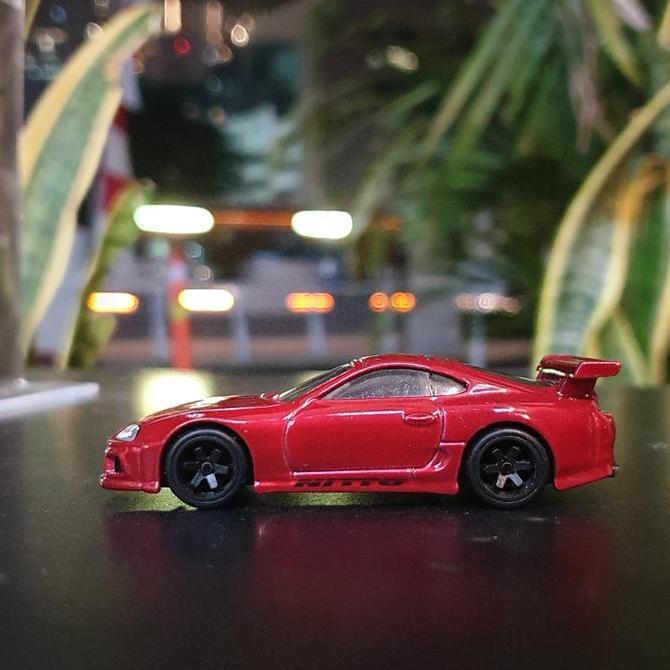 hotwheels toyota supra cruise boulevard loose red kode 41