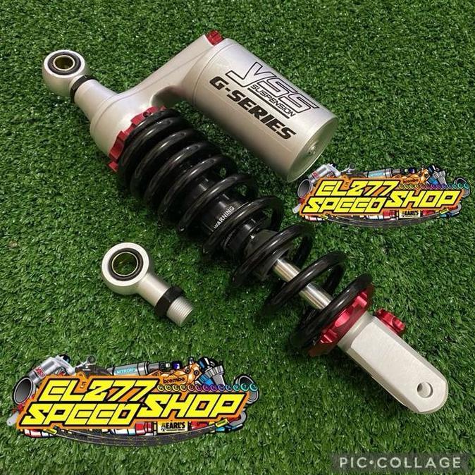 SHOCKBREAKER SHOCK BELAKANG VARIO 125 VARIO 150 TABUNG MODEL COPY YSS BLACK SERIES UKURAN 330MM DAN 