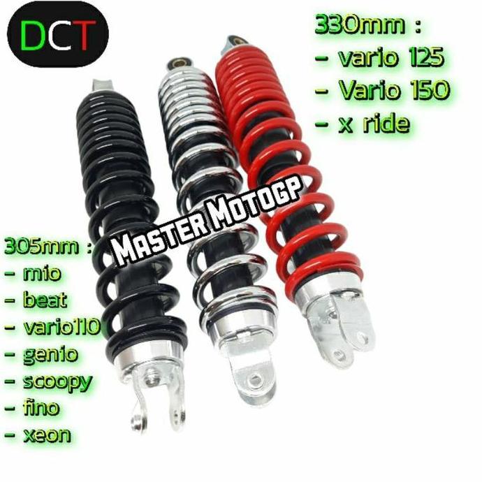 SHOCK BREAKER MATIC SHOCK DCT M - KYB 310MM 330MM SHOCK BREAKER BELAKANG MATIC SHOCK BELAKANG MIO VA