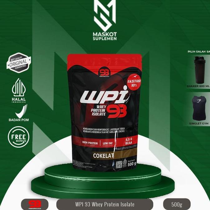 Gasskuy- Wpi 93 Whey Protein Isolate 500Gr Susu Diet 100% Whey Protein Isolate