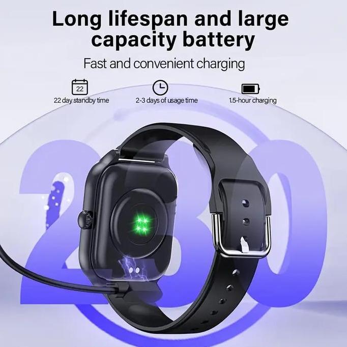 (Bisa Cod) Jam Tangan Smartwatch Pria Cewek,H9 Promax,Smartwatch Android Ios,Parlent Active Smartwat