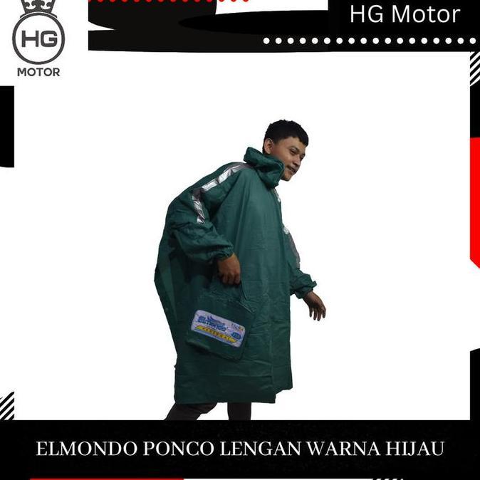 New- Jas Hujan Ponco Lengan Personal - Elmondo 710 Batman