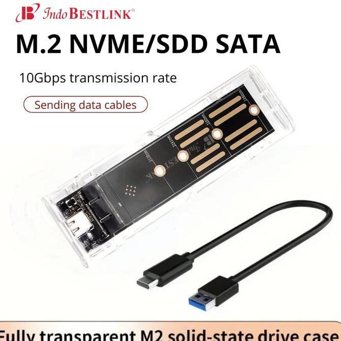 CASING SSD M2 NVME / M.2 NVME SSD ENCLOSURE CASE