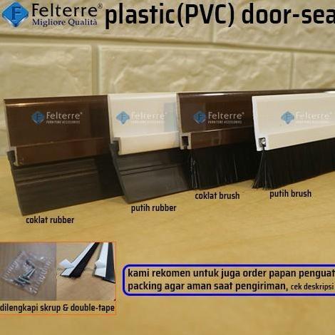 Newcap- Door Brush Seal/Door Seal/Door Seal Brush/Penutup Celah Bawah Pintu