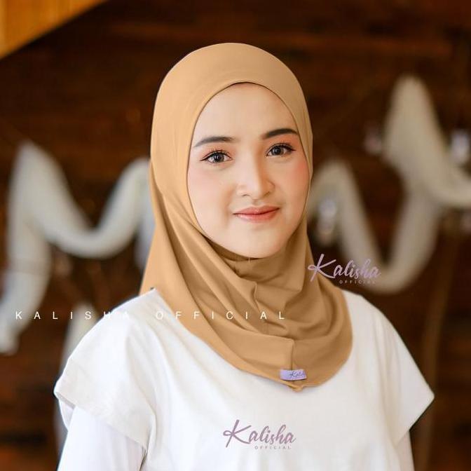 New- Hijab  Bergo Kerudung  Non Pet  Jilbab Sekolah Standar Panjang Pendek Muslim  Sport / Non Pad I