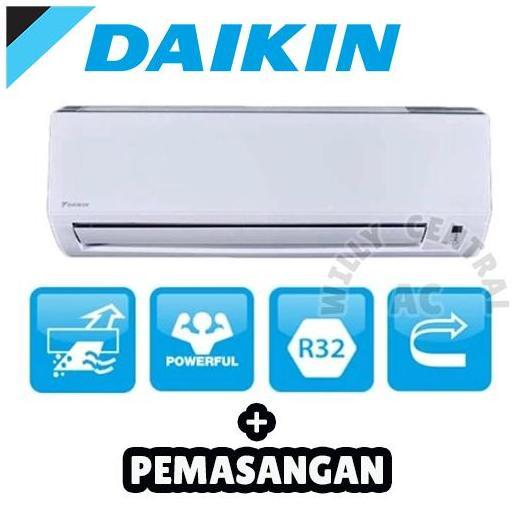Terlaris Ac Daikin 1/2 Pk Ftp-15 Malaysia + Pemasangan