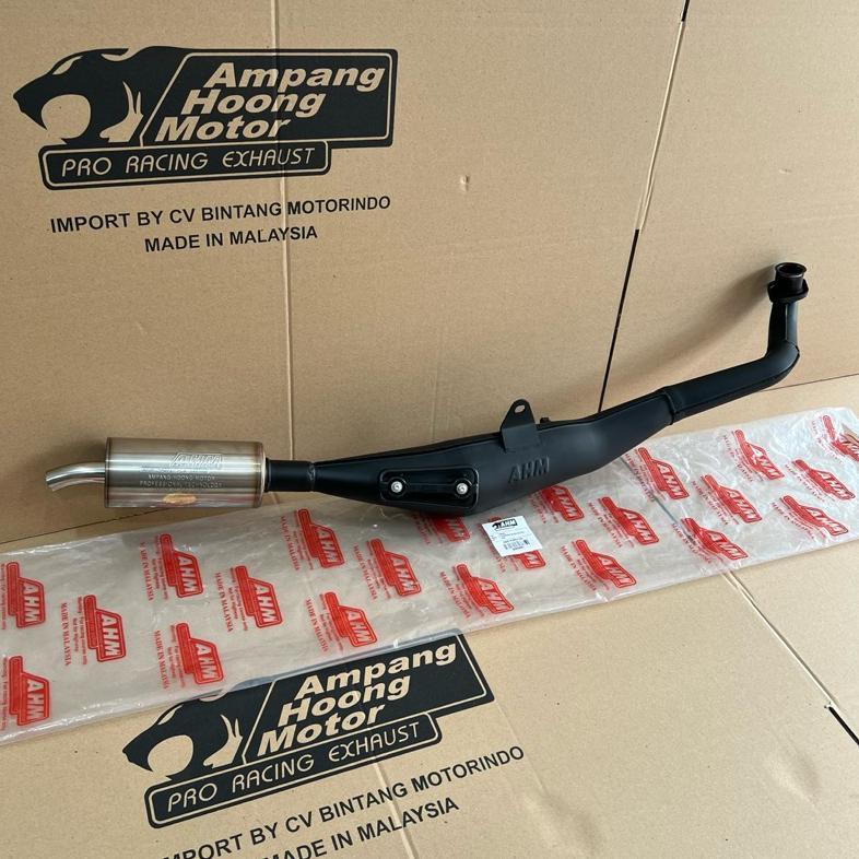 Knalpot AHM Ampang Hoong Motor Malaysia Knalpot Ahm Stainless Fizr Fiz Force 1 Knalpot Satria Stainl