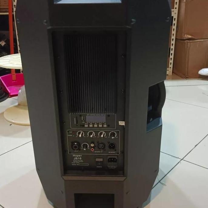 Speaker Aktif Huper Js10 / Js 10 15 Inch Original 500 Watt Usb Kualitas Terbaik Harga Termurah