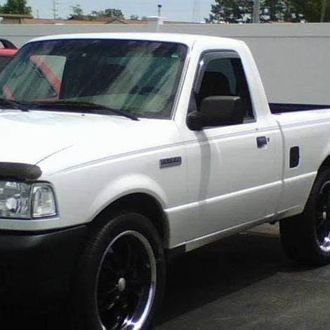 Aksesoris talang air Ford Ranger model tebal FORSALE