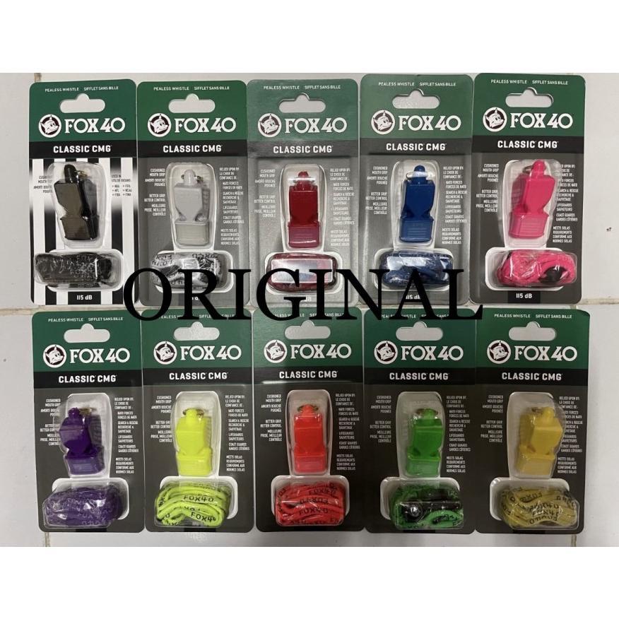 Peluit pluit FOX 40 classic CMG CANADA + Tali ORIGINAL