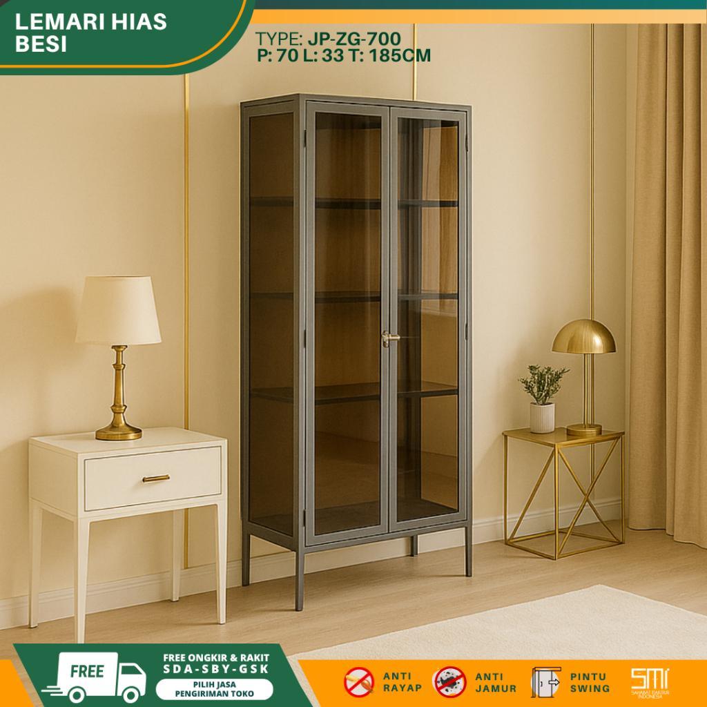 Lemari Hias Besi Newline Jp Zg 700 / Lemari Minimalis Almari Tas Lemari Dinding Lemari Pajangan